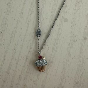 Juicy couture cupcake necklace